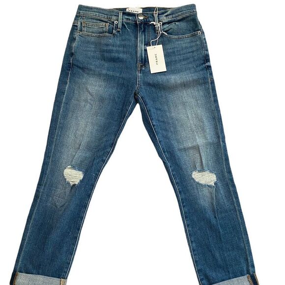 Frame Denim New Women's Le Beau Jeans - Picture 11 of 12